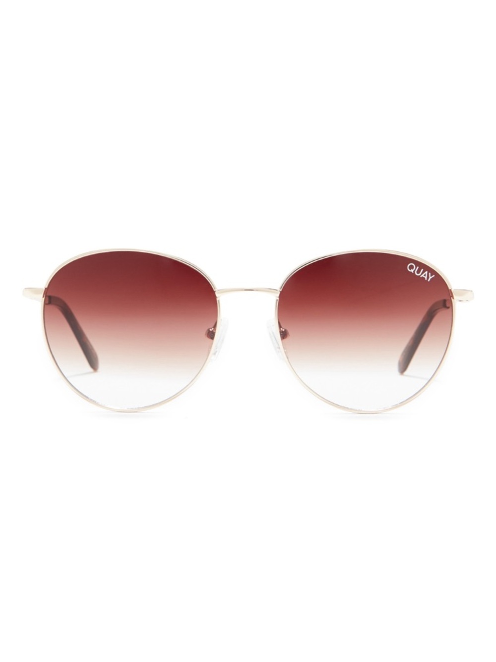 Quay Australia 50mm Loop Me In Round Sunglasses
